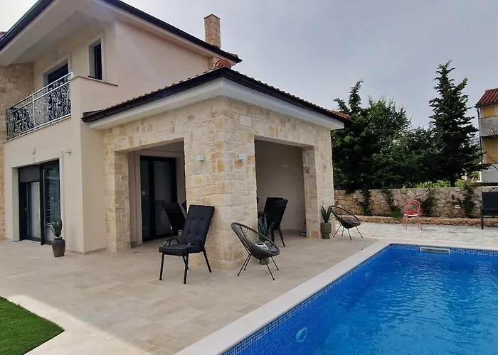 Luxury Aramis With Jacuzzi In Malinska Villa Sveti Ivan (Krk)